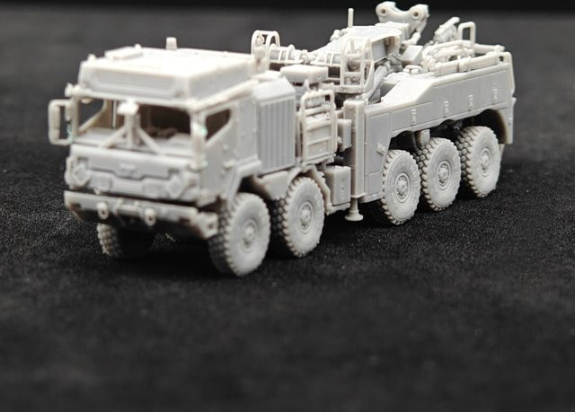 shuaichi Schwerer Bergungskran, Statisches Modell, 1/144 Maßstab, 1-teiliges Set - Bild 1