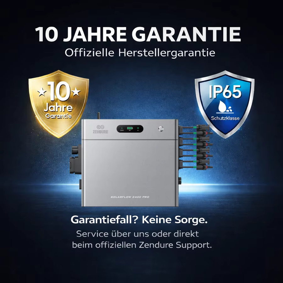 Zendure SolarFlow 2400 Pro mit 1x AB3000L Solarspeicher 2.88kWh in Grau - Bild 4