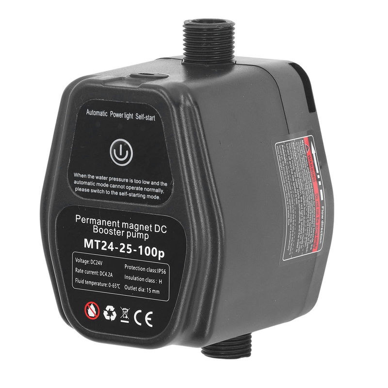 Koogeelife Verstärkerpumpe mit bürstenlosem Gleichstrommotor, 100W, 24V, Schwarz - Bild 4