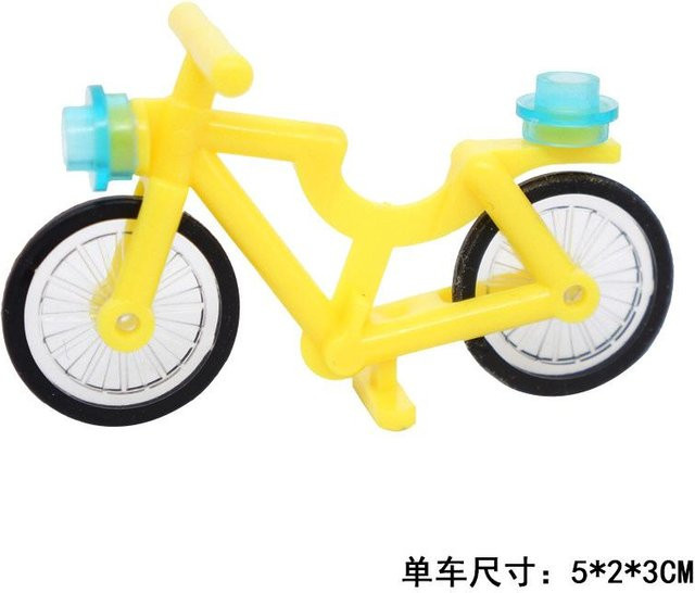 Linyi toy Motorrad Off-Road, gelb, Fahrzeuge - Bild 1
