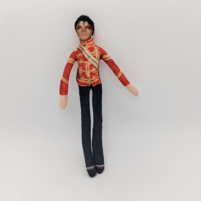 Michael Jackson Plüschtier, Stoffpuppe, 28cm, ab 1 Jahr - Bild 1