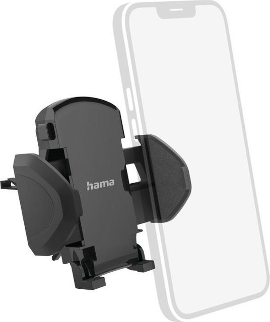 Hama Auto-Handyhalterung Move für die Lüftung, Universal bis 9 cm Breite, Schwarz - Bild 1