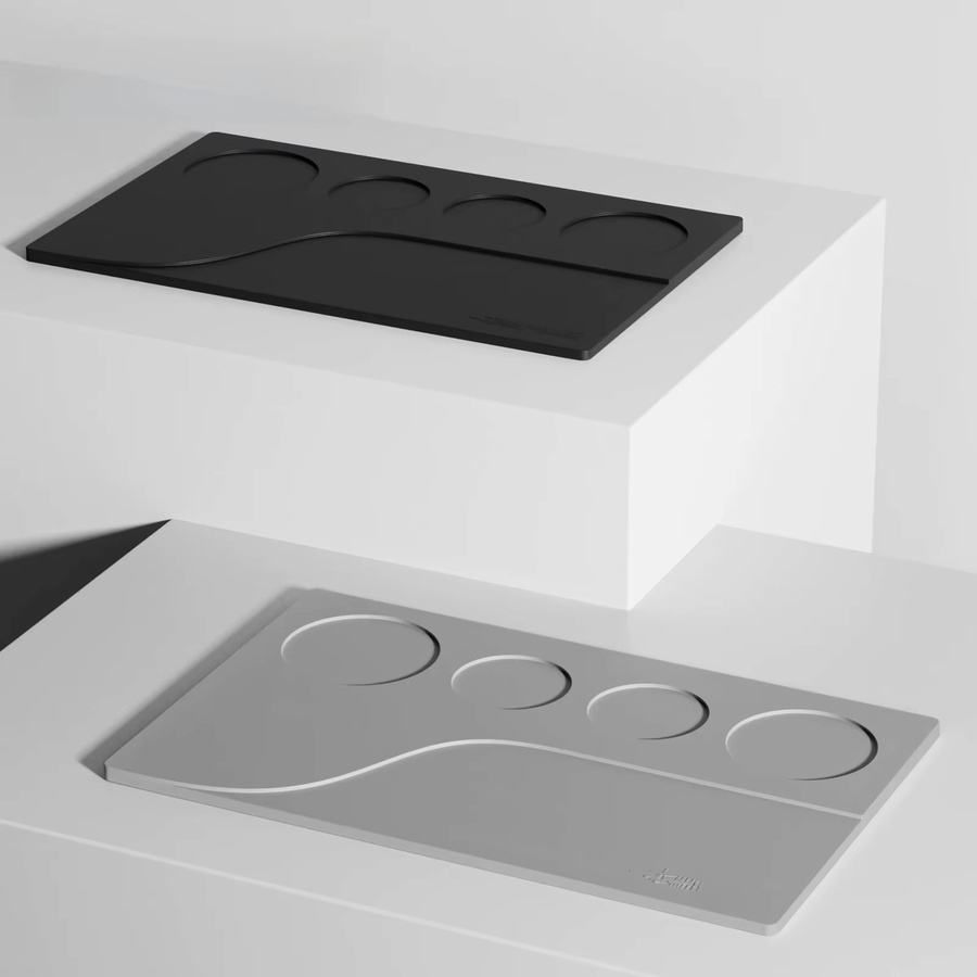 MHW-3BOMBER Espresso Tamping Matte Yu-Serie aus Silikon für Barista Zubehör in Grau oder Schwarz - Bild 4