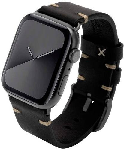 JT Berlin Uhrenarmband Alex II Vintage, Leder, Schwarz, Unisex - Bild 1