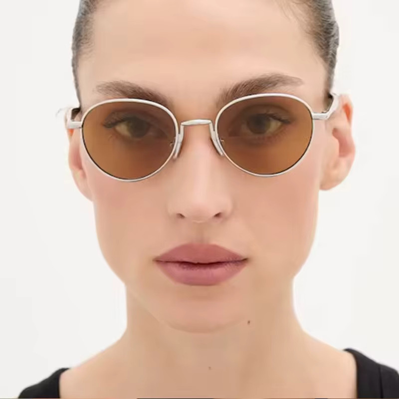 Sumory Sonnenbrille, rund, Metall, Vollrand, Damen - Bild 2