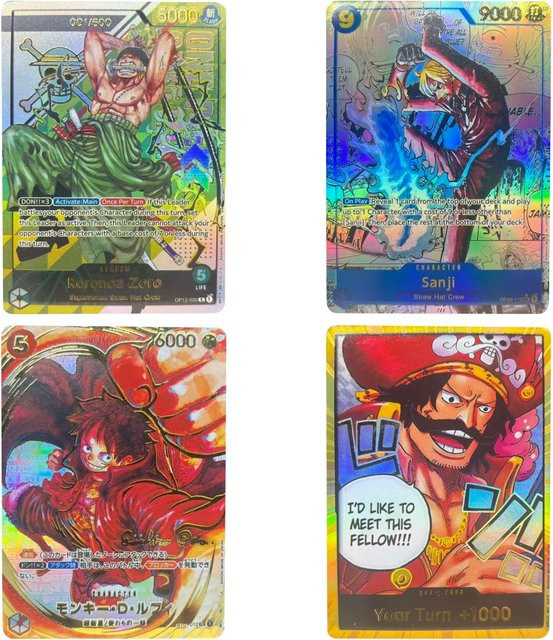 Bandai One Piece Sammelkarten Monkey D. Ruffy, Spielzeug - Bild 1