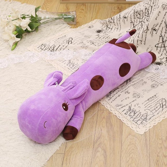 BC Pet Supplies Kawaii Giraffe Plüschtier, violett, 55cm - Bild 1