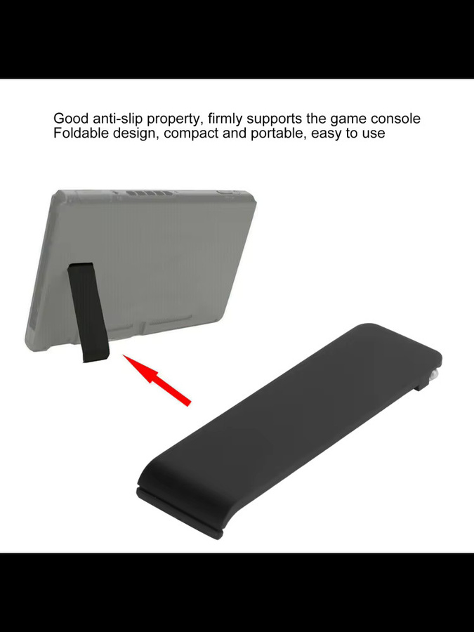 Faltbarer Ständer für Nintendo Switch in Schwarz - Bild 4
