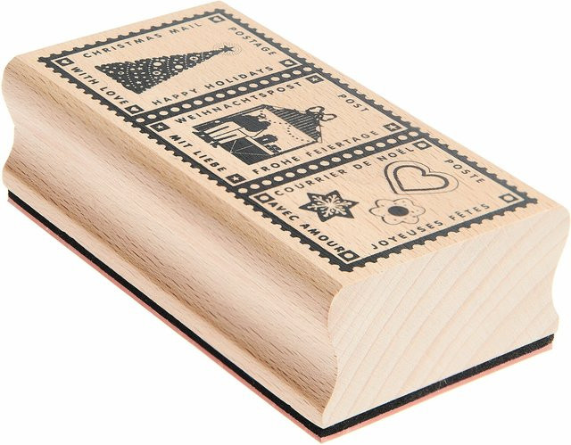 Rico Design Paper Poetry Dreifach-Stempel Weihnachtspost - Bild 1