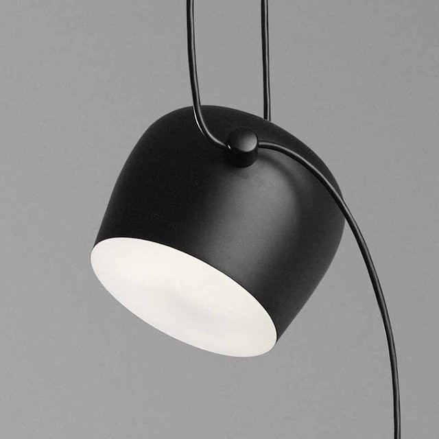 Flos Aim Small LED-Pendelleuchte Schwarz dimmbar und verstellbar - Bild 1