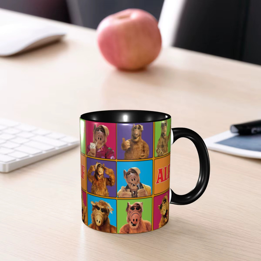 Kreative Alf Alien Life Form Keramiktasse in Mehrfarbig für Erwachsene - Bild 5