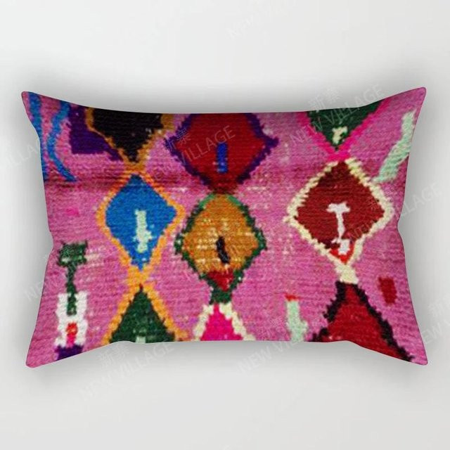 JMG Clothing Kissenbezug im Boho-Stil mit Nordischem Vintage-Herbst-Design, Mehrfarbig, B/H: 50 x 30 cm - Bild 1