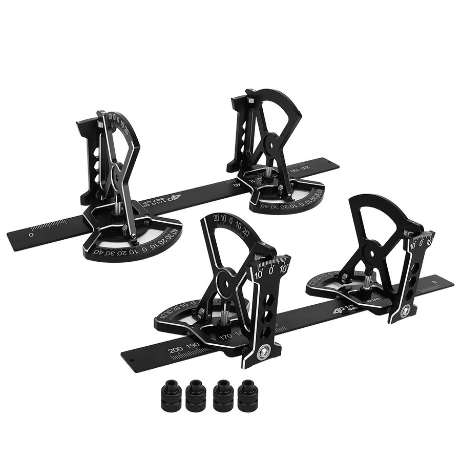 4D-Chassis aus Aluminiumlegierung, vierdimensionales Setup-System-Set mit Lineal, 1/10 RC On-Road-Ferngesteuertes Rennauto, Zubehör, ab 14 Jahren - Bild 6
