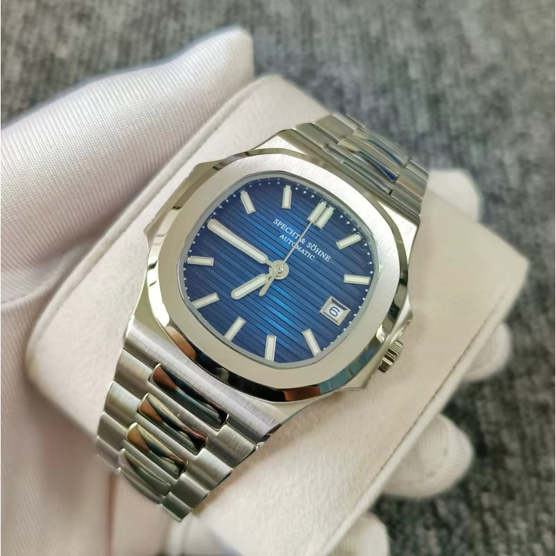 Specht&Sohne Armbanduhr, Automatik, Edelstahl, 40 mm, Herren, Blau - Bild 2