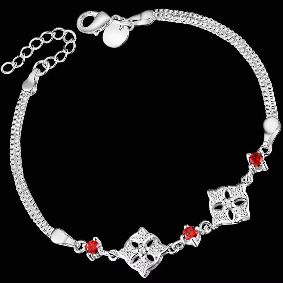 SAY Armband, 925 Silber, Zirkonia, Damen - Bild 3