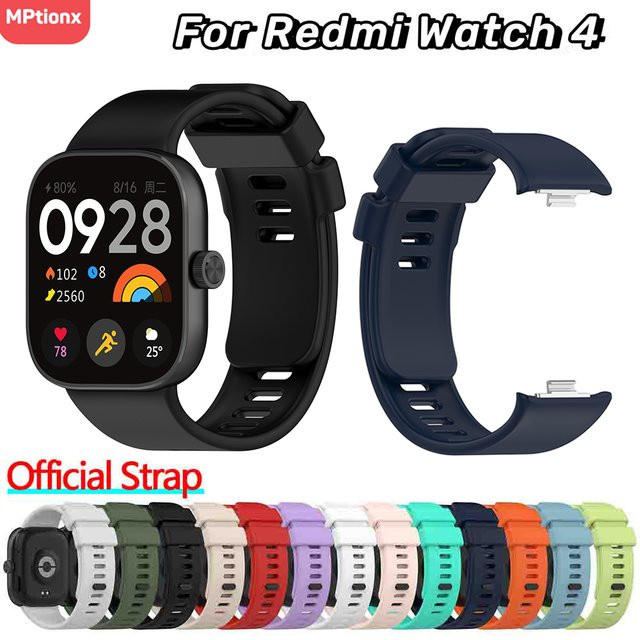 Mptionx Uhrenarmband Silikon, Xiaomi Redmi Uhr 4, Unisex - Bild 1