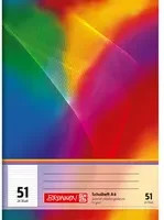 Brunnen Schulheft DIN A6 liniert Lineatur 51 multicolour - Bild 1