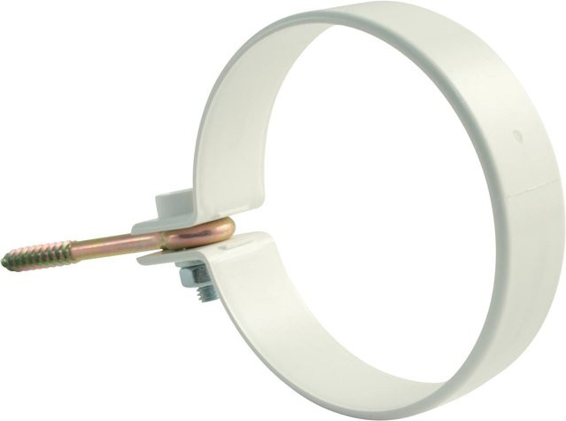 Marley Rohrschelle mit Ringschraube DN 53 in Weiß, 2 Stück - Bild 1