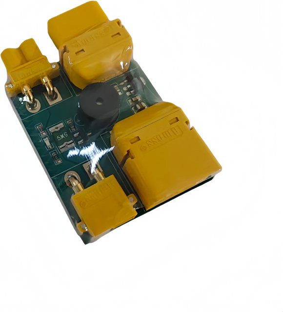 ZHOUCHEN Smart Smoke Stopper Sicherungstest Sicherheitsstecker XT30 und XT60 Kurzschlussschutz für RC FPV Racing Drohnen in Gelb - Bild 1