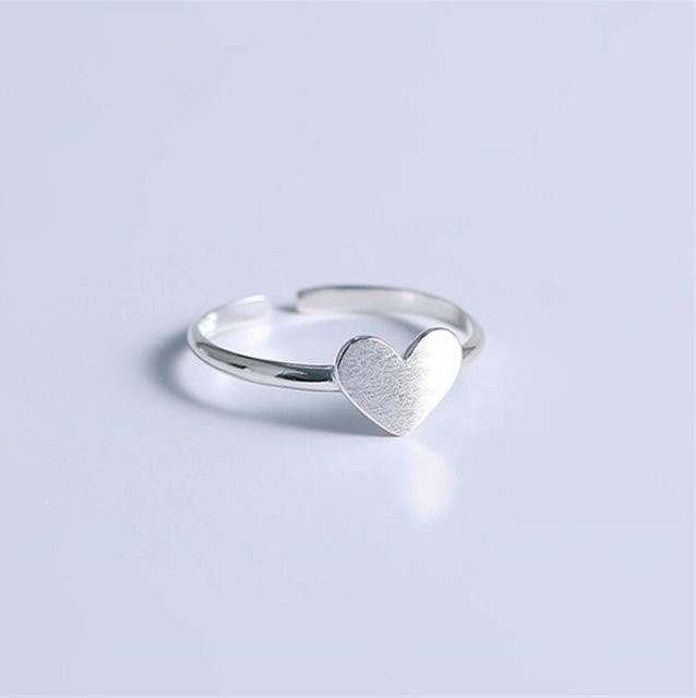 GaGa-Duck Ring 925 Silber, herzförmig, Damen - Bild 1