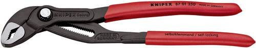 Knipex Cobra Hightech Wasserpumpenzange aus Chrom-Vanadium in Grau und Rot mit Kunststoffgriffen, Länge: 250 mm - Bild 1