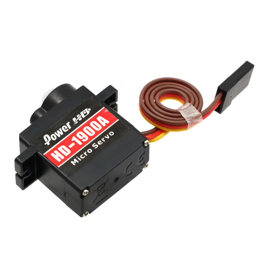 Power HD Micro Mini Analog Servo HD-1900A, mit Pom-Ausrüstung und Kunststoffgehäuse - Bild 2