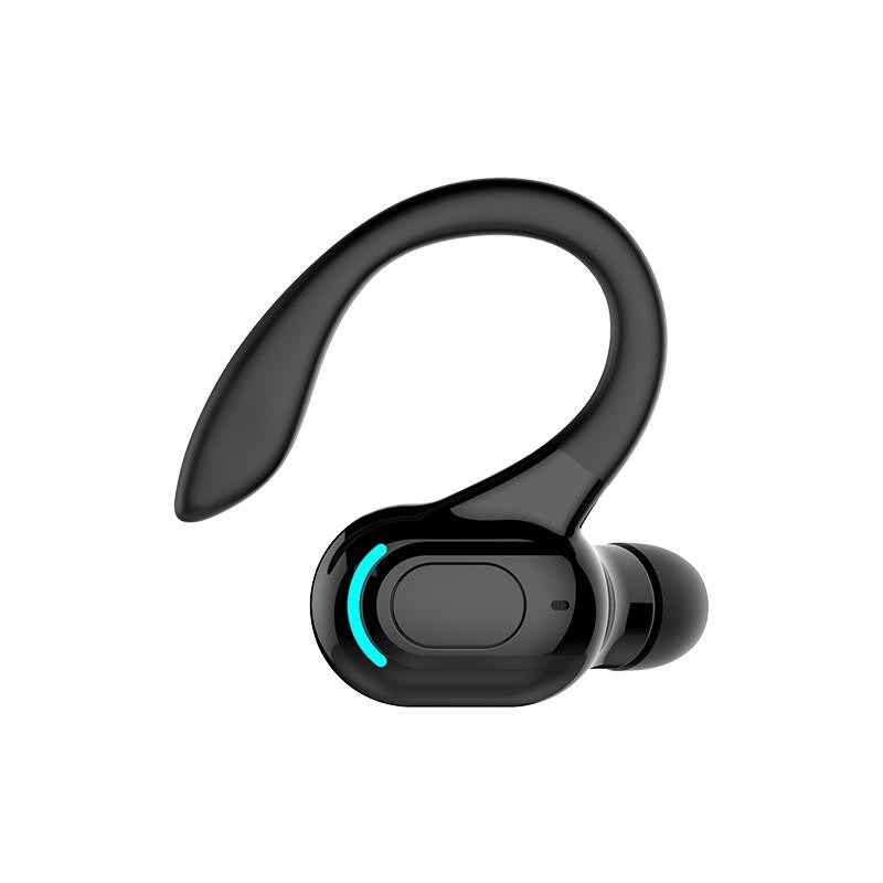 ZHENDUO M-F8 Bluetooth Headset mit Ohrbügel, Drahtlose In-Ear Kopfhörer für Business und Sport, Schwarz - Bild 2