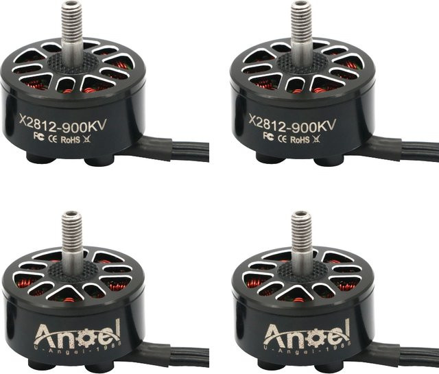 Mitoot RC MotorX2812 Bürstenloser Motor, Schwarz, Metall - Bild 1