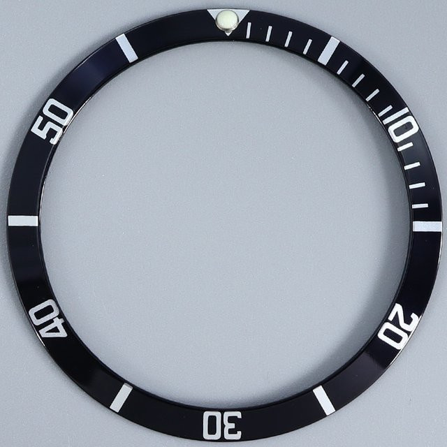 miaozhunke Lünettenring Aluminium, Schwarz, Herren, 36,6*30,7 mm - Bild 1