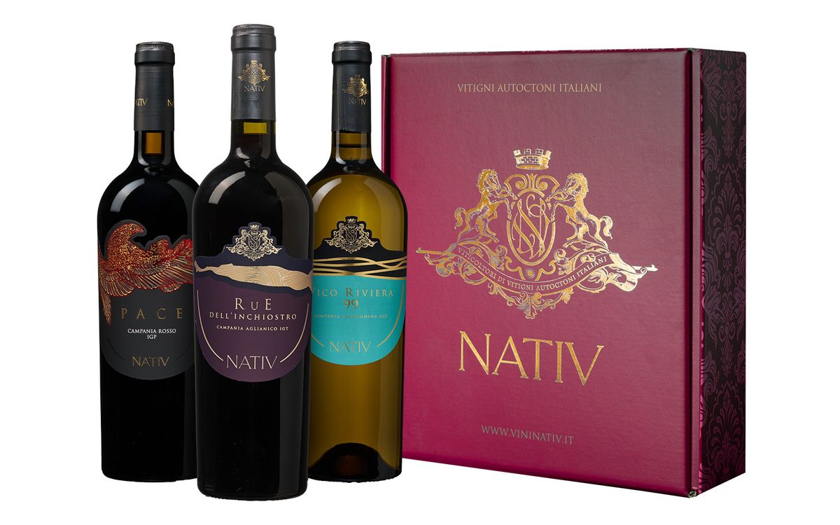 Nativ Falanghina Weißwein, Kampanien, 3 x 0,75 l - Bild 2