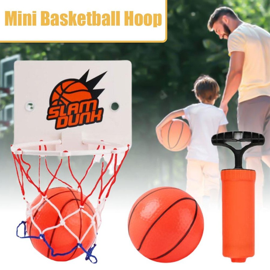 Yiran bag Indoor Basketballkorb mit 2 Bällen für Kinder - Bild 2