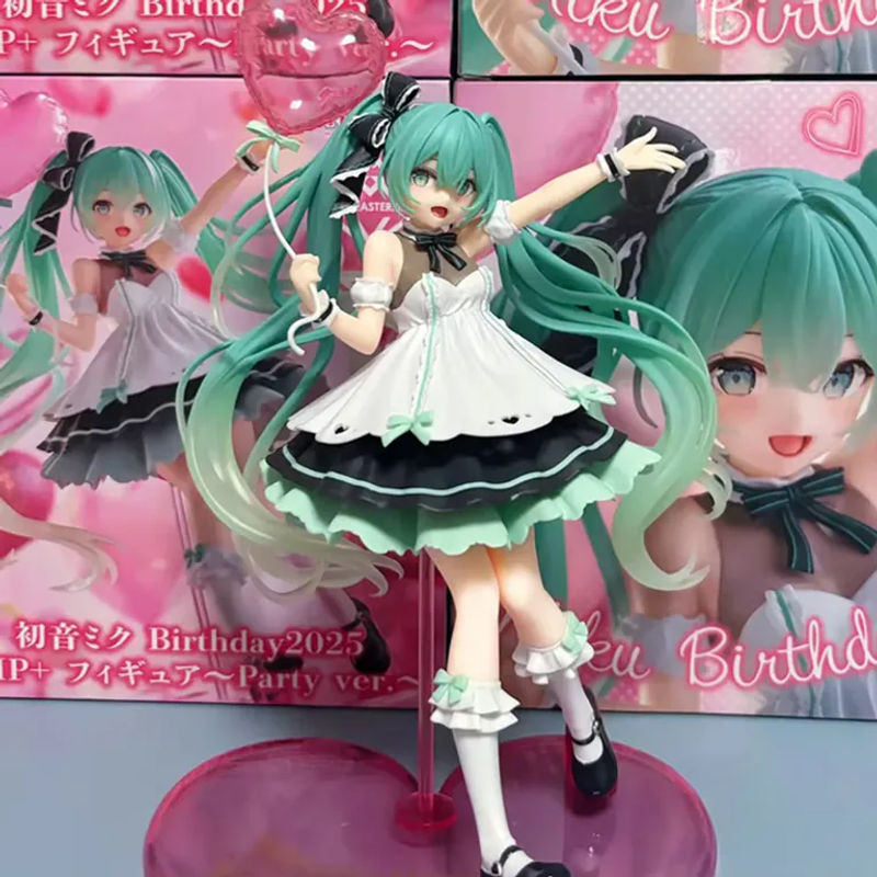 Bandai Hatsune Miku Anime-Figur aus Kunststoff, mehrfarbiges Sammlerstück als Ornament - Bild 3