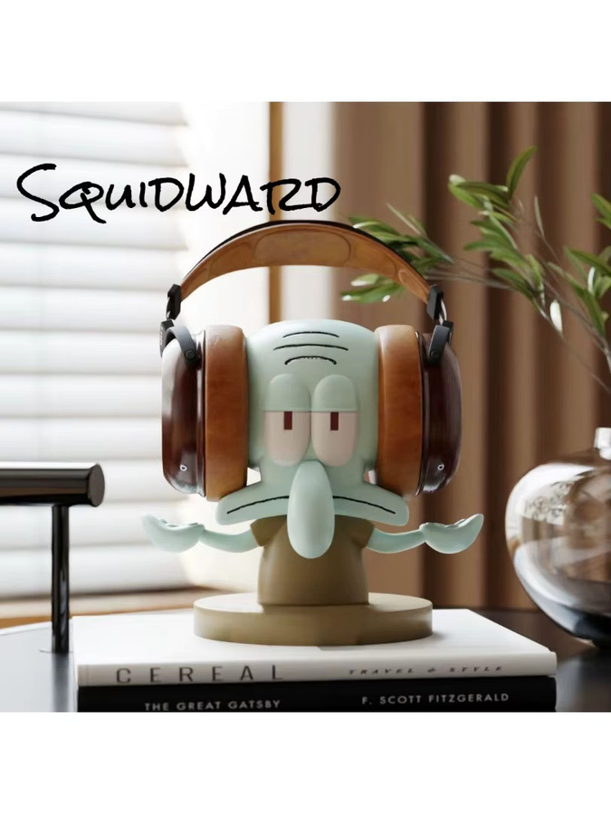 Potdemiel SpongeBob Squidward Kopfhörerständer in Multicolour als kreativer Schreibtisch-Organizer für dein Gaming-Headset - Bild 6