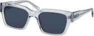 Mister Spex Radcliffe 2160 Sonnenbrille, Quadratisch, Vollrand, Unisex, Transparent, Blue - Bild 1
