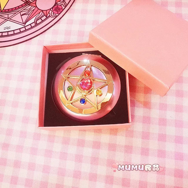Bandai Sailor Moon Klappspiegel, Tsukino Usagi Magic Stick Crystal Star Case - Bild 1