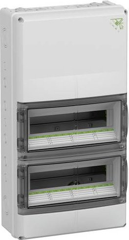 Spelsberg AK 28 Plus NT Kleinverteiler Weiß mit 28 Teilungen und 2 Reihen - Bild 1