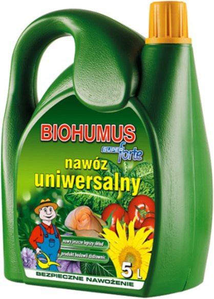 AGRECOL Biohumus Forte flüssiger Universaldünger für Zimmerpflanzen, Gemüse und Kräuter, 5 l - Bild 1