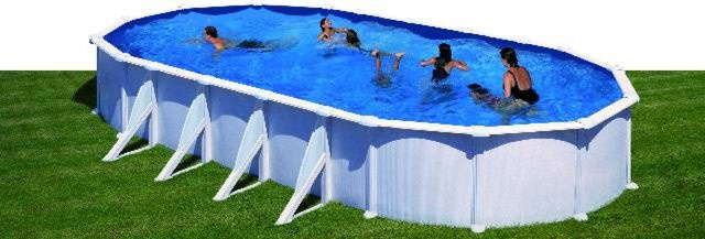 Stahlwandpool Schwimmbecken B: 800 cm, T: 470 cm - Bild 1