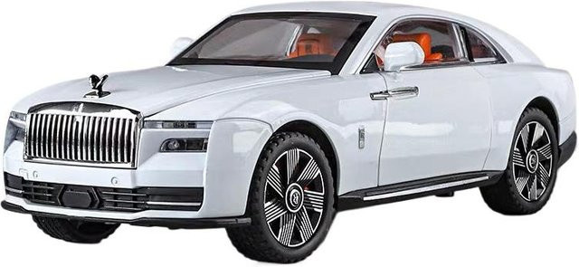 Fourall- Model Cars Rolls Royce Spectre, Spielzeugauto, 1:24, mit Sound und Licht, weiß - Bild 1