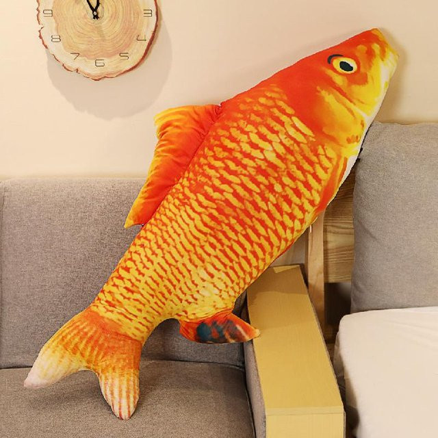 Yiran toy Goldfisch Plüschtier, 60cm, ab 3 Jahren - Bild 1