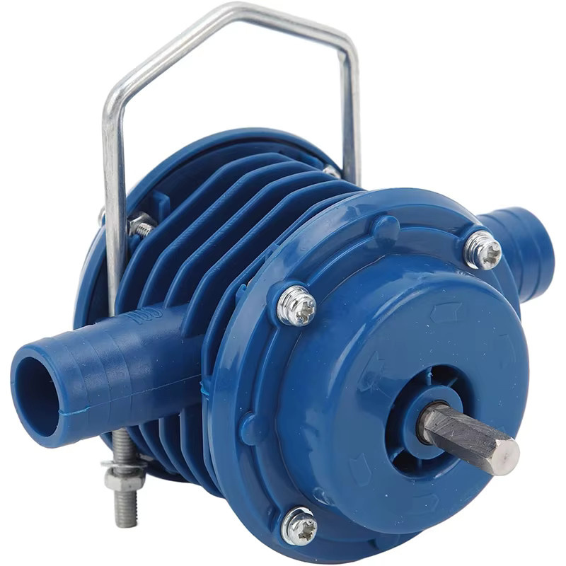 Multifunktionale Handbohrpumpe von xmshxltd aus POM-Material in Blau für Wasser, Diesel und andere Medien - Bild 4