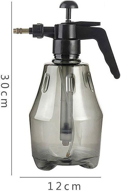 Manueller Handdrucksprüher für Gartenbewässerung und Desinfektion, 1,5 l, Grau - Bild 1
