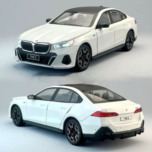 MAKEDA 530LI M4 Modellauto, Maßstab 1:24, Metall, Gummi, Weiß - Bild 1