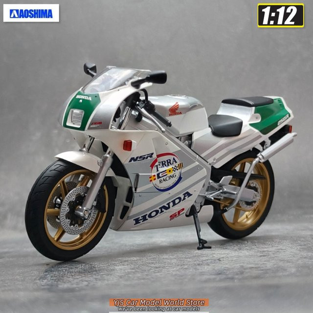 AOSHIMA NSR 250R SP 89 Motorradmodell, Maßstab 1:12, statische Ausstellungsmodelle - Bild 1