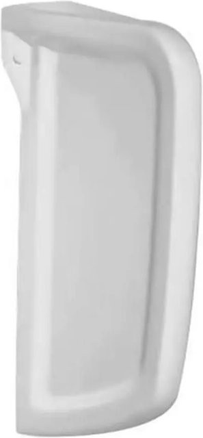 Creavit Urinaltrennwand Schamwand aus Keramik in Weiß, B/H: 61,0 x 36,3 cm - Bild 1