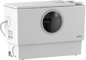 Wilo Schmutzwasser-Hebeanlage DrainLift MINI3-XS-EF DN 32 in Weiß - Bild 1