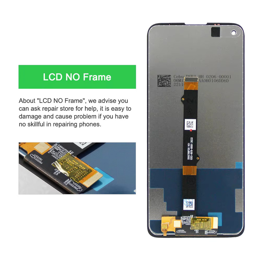 Motorola Moto G9 Power Ersatz LCD Display mit Touchscreen Digitzer Montage in Schwarz 6,8 Zoll - Bild 3