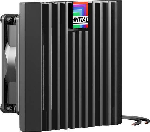 Rittal Blue e+ Filterlüfter SK 3237.708, Schwarz, B/H/T: 11,65 x 11,65 x 6,45 cm - Bild 1