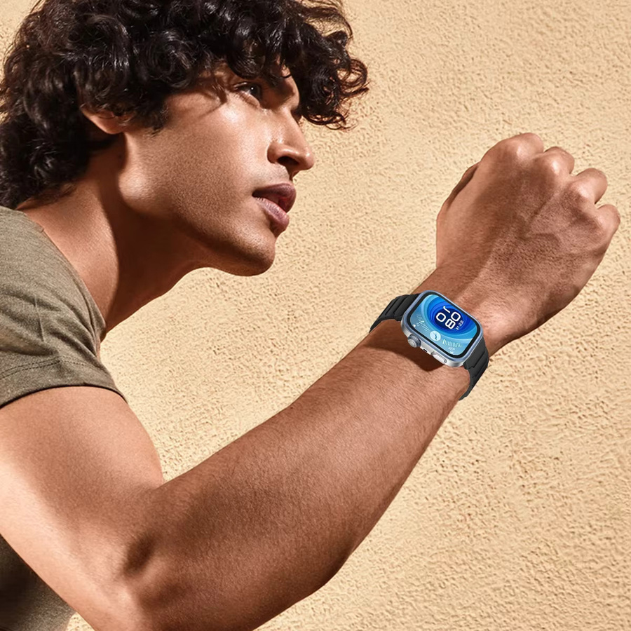 FancyWrist Magnetisches Silikon Sportarmband mit Schleifenverschluss für Huawei Fit4, Fit3, Fit2 und Fit1 sowie Fit4 Pro - Bild 6