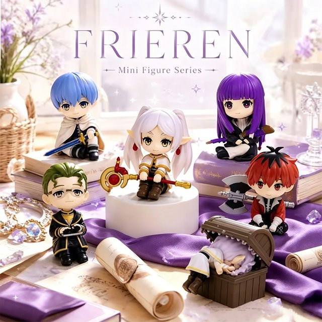 Bandai Frieren Beyond Journey's End Figur, Chibi-Statue, Einzelfigur - Bild 1